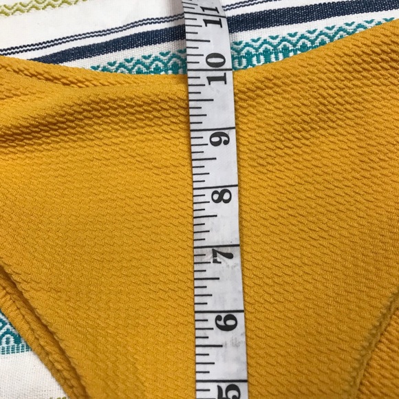 ZAFUL Yellow Bee Ribbed High-Cut Bikini Bottom - Picture 3 of 7